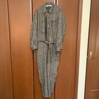 midorikawa ミドリカワ 18AW グレンチェックジャンプスーツ