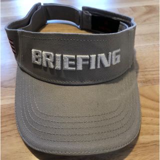 ブリーフィング(BRIEFING)のBRIEFING サンバイザー ゴルフ・テニス向き(サンバイザー)