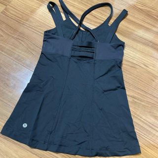 ルルレモン(lululemon)のルルレモン  黒タンクトップ(ヨガ)