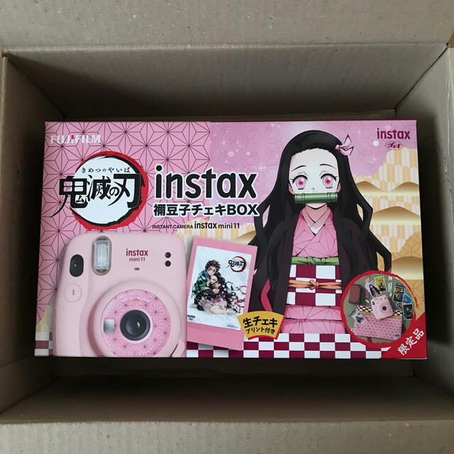 富士フイルム インスタントカメラ チェキ 禰豆子チェキBOX 鬼滅の刃 限定