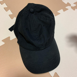 ジーユー(GU)の黒色キャップ 帽子(キャップ)
