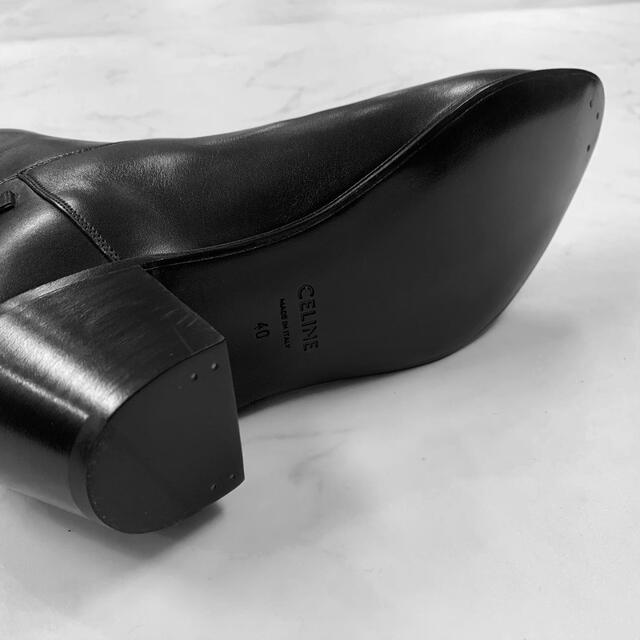 CELINE 19ss 60mm heel バックジップブーツブーツ