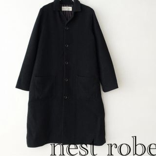 nest Robe ウールカシミヤラグランスリーブコート