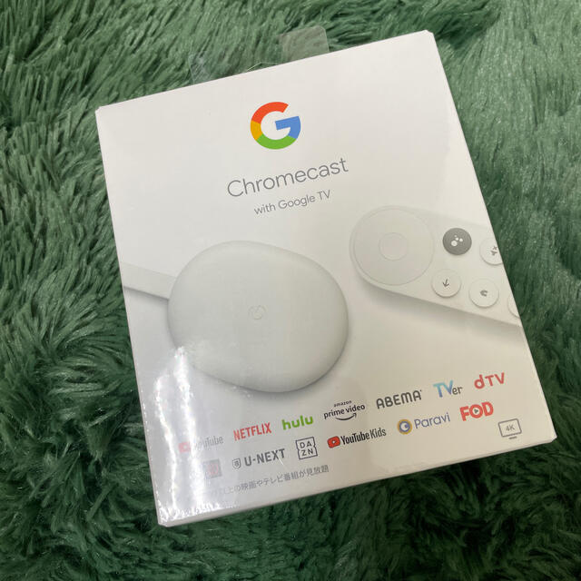 CHROME(クローム)のChromecast with Google TV snow スマホ/家電/カメラのテレビ/映像機器(その他)の商品写真