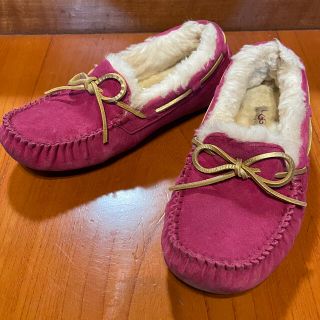 アグ(UGG)の値下げ中 UGG モカシン ボア ピンク(スリッポン/モカシン)