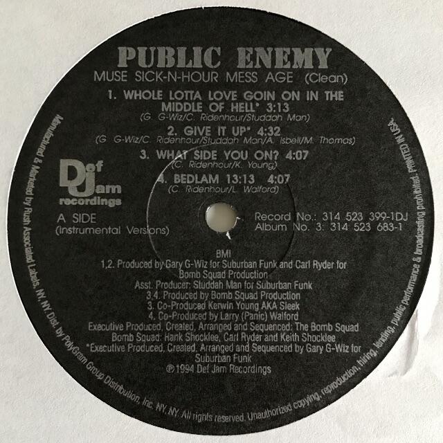 Public Enemy - Muse Sick-N-Hour Mess Ageminor