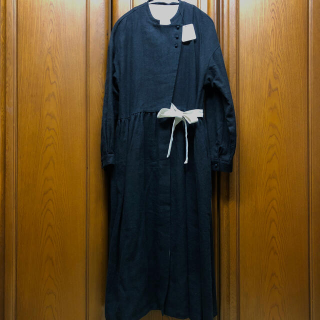 nest Robe(ネストローブ)のmagali  セミカシュクールワンピース レディースのワンピース(ロングワンピース/マキシワンピース)の商品写真