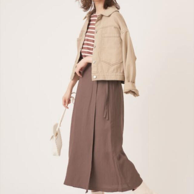 natural couture(ナチュラルクチュール)のナチュラルクチュール　ラップスカート　🌼 レディースのスカート(ロングスカート)の商品写真