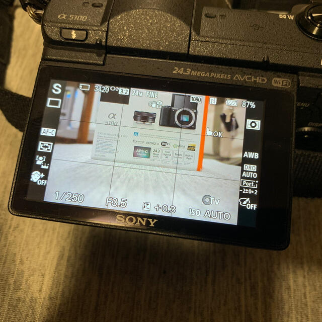 α5100 SONY ソニー ミラーレス一眼 レンズキット sdカード 付き
