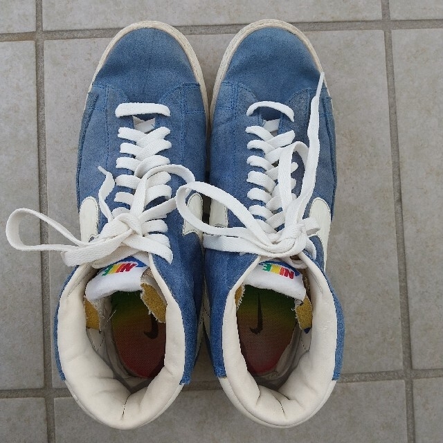 NIKE - ☆27cm NIKE Blazer Mid 青 ブレザー ミッドの通販 by NIKE - ☆27cm NIKE Blazer Mid 青 ブレザー ミッドの通販 by