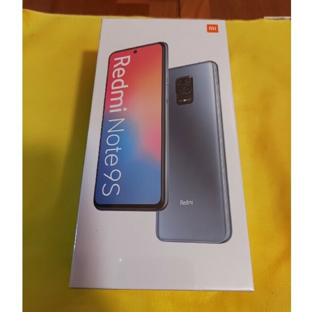 スマホ/家電/カメラXiaomi Redmi Note 9S RAM4GB ROM64GB ホワイト