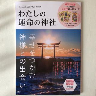 大人のおしゃれ手帖　わたしの運命の神社(アート/エンタメ/ホビー)