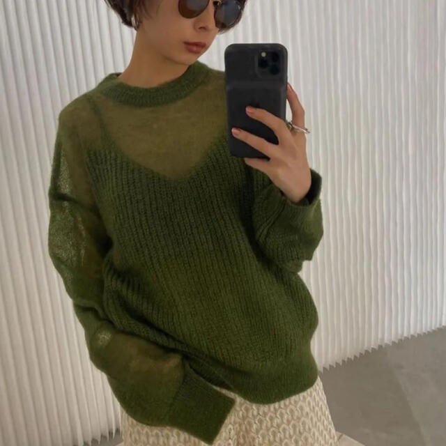 BUSTIER PATTERN KNIT SET アメリ ニット 【翌日発送可能】 8085円引き