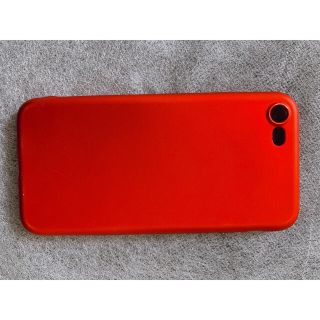 アップル(Apple)のiPhone8 ソフトカバー レッド(iPhoneケース)