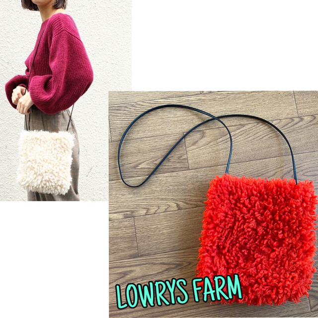 LOWRYS FARM(ローリーズファーム)の【LOWRYS FARM/ショルダーバッグ/バッグ】 レディースのバッグ(ショルダーバッグ)の商品写真