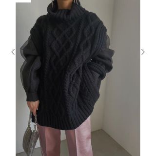 アメリヴィンテージ(Ameri VINTAGE)のUNDRESSED COTTON CANDY SLEEVE KNIT(ニット/セーター)