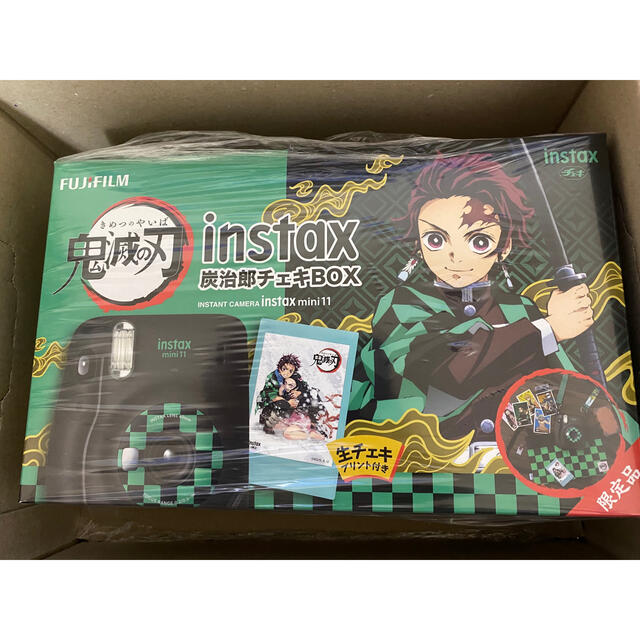 インスタントカメラ instax mini 11 鬼滅の刃  炭治郎チェキBOX