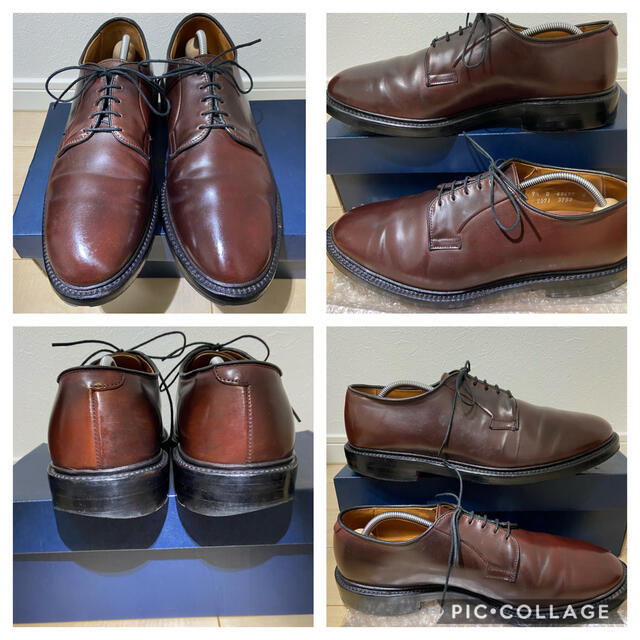 Allen Edmonds(アレンエドモンズ)のアレンエドモンズ　 コードバン  27cm  バーガンディ　革靴 メンズの靴/シューズ(ドレス/ビジネス)の商品写真