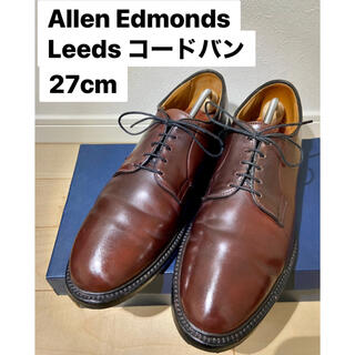 アレンエドモンズ(Allen Edmonds)のアレンエドモンズ　 コードバン  27cm  バーガンディ　革靴(ドレス/ビジネス)