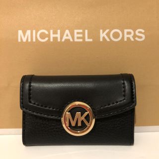 マイケルコース(Michael Kors)の新品付属品全て有り★定価20,900円★マイケルコース ブラック キーケース(キーケース)