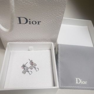 クリスチャンディオール(Christian Dior)のDior 正規店購入ピアス 新品未使用 リボンピアス(ピアス)