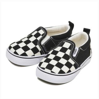 ヴァンズ(VANS)のvans キッズ　チェッカー　スニーカー(スニーカー)