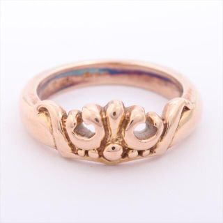 ロイヤルオーダー(ROYALORDER)のロイヤルオーダー マリークラウンバンド 18K   ユニセックス リング・(リング(指輪))