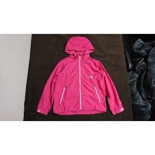 ザノースフェイス(THE NORTH FACE)のノースフェイス コンパクトジャケット キッズ 140 ピンク(ジャケット/上着)