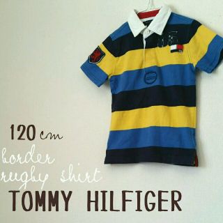 トミーヒルフィガー(TOMMY HILFIGER)の120㎝【トミーヒルフィガー】襟付半袖(Tシャツ/カットソー)