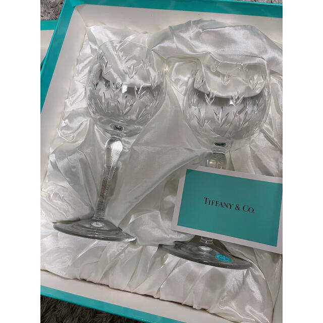 Tiffany & Co.(ティファニー)のティファニー　ワイングラス インテリア/住まい/日用品のキッチン/食器(グラス/カップ)の商品写真
