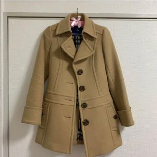 バーバリーブルーレーベル(BURBERRY BLUE LABEL)のバーバリー　コート(ピーコート)