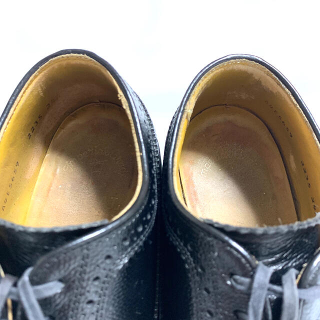 REGAL(リーガル)の インペリアルグレード リーガル ロング ウイングチップ シボ革 メンズ  黒 メンズの靴/シューズ(ドレス/ビジネス)の商品写真