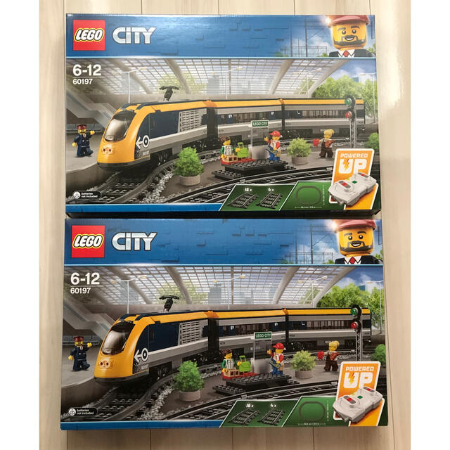 レゴ LEGO シティ 60197 ハイスピード・トレイン 2個セット # www.uig