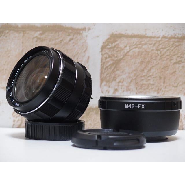 Super Takumar 28mm F3.5 Fuji Xマウントアダプター付