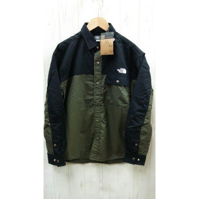 新品 THE NORTH FACE ロングスリーブヌプシシャツ