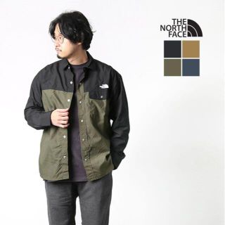 THE NORTH FACE   新品 THE NORTH FACE ロングスリーブヌプシシャツの