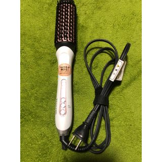 テスコム(TESCOM)のテスコム ホットブラシアイロン ホワイト ACH5-W(ヘアアイロン)