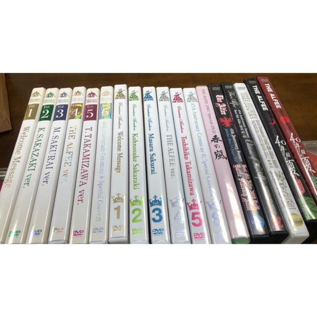 THE ALFEE DVD18点セット 45th 40th 春の嵐 夏パンフ - ミュージック THE ALFEE DVD18点セット 45th 40th 春の嵐 夏パンフ - ミュージック