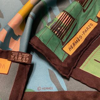 Hermes - HERMES エルメス カレ 70 ミッドナイトフォーブルの通販