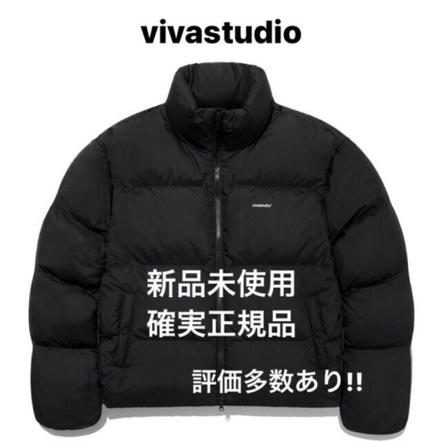 【新品未使用】vivastudio ダウンジャケット ブラック M | フリマアプリ ラクマ