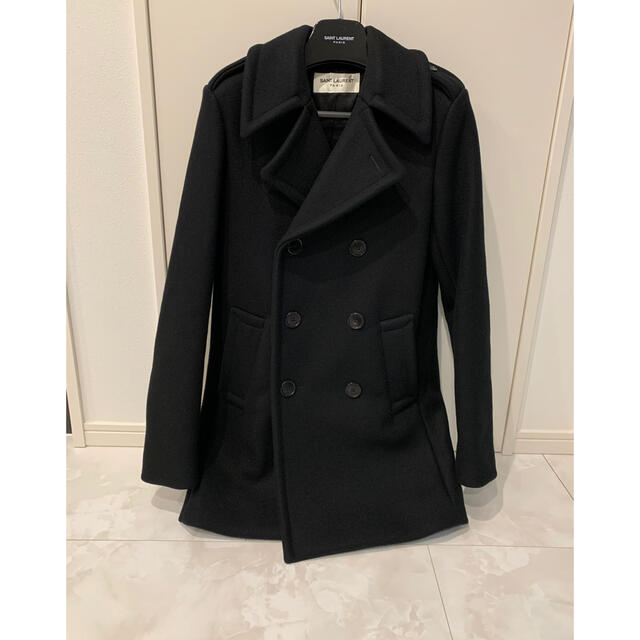 500円引きクーポン】 Saint Laurent - サンローラン 15AW ピーコート