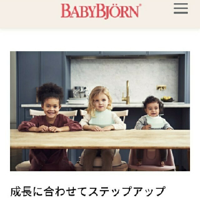 BABYBJORN(ベビービョルン)の【新品未使用】BABYBJORN(ベビービョルン)フィーディングスタイセット キッズ/ベビー/マタニティの授乳/お食事用品(お食事エプロン)の商品写真