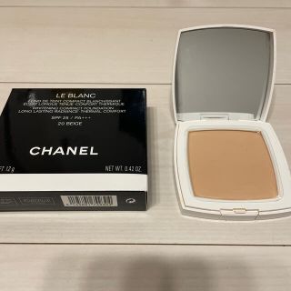 シャネル(CHANEL)のCHANEL ルブランコンパクトラディアンス20ベージュ(ファンデーション)