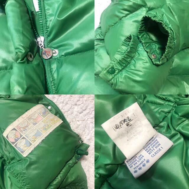 6500円引き!MONCLER ダウンジャケット 緑 S 男女兼用