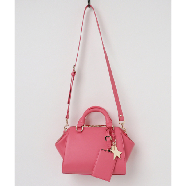 SNIDEL(スナイデル)の【定価￥13,413】snidel スナイデル 2wayピンクハンドバッグ レディースのバッグ(ハンドバッグ)の商品写真