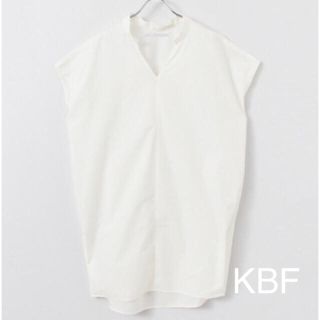 ケービーエフ(KBF)のKBF コクーンシャツワンピース(ひざ丈ワンピース)