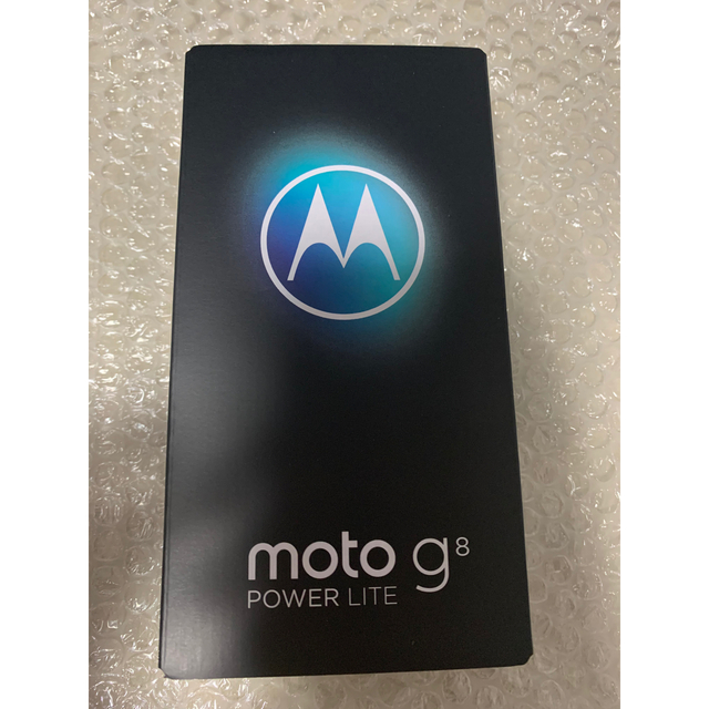 新品未開封　モトローラ製 moto g8 power lite ロイヤルブルー