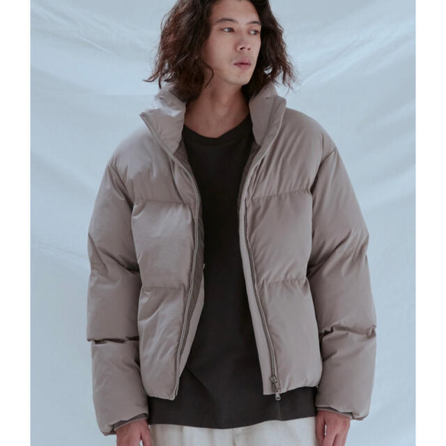 HARE(ハレ)のWYM LIDNM HEAT FIBER DOWN JACKET 希少L メンズのジャケット/アウター(ダウンジャケット)の商品写真