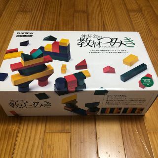 伸芽会　積み木(積み木/ブロック)