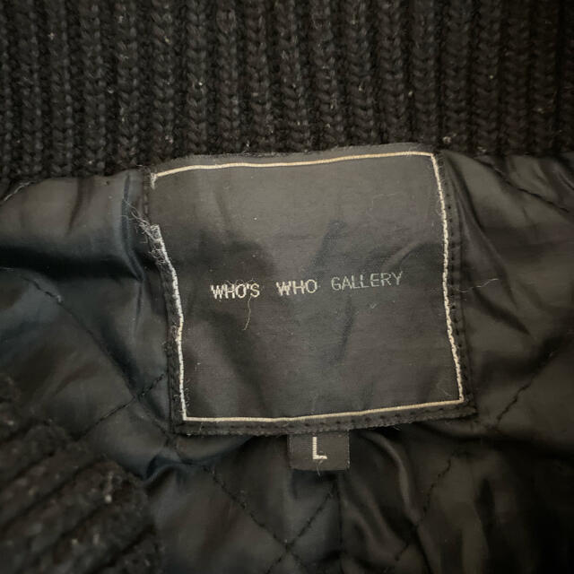 WHO'S WHO gallery(フーズフーギャラリー)のWHO'S WHO gallery ギャラリー メンズ アウター Lサイズ メンズのジャケット/アウター(ブルゾン)の商品写真